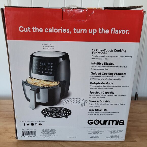 Gourmia Air Fryer - Picture 3 of 7